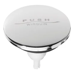 Clapet Quick-Clac pour lavabo/bidet/baignoire inox