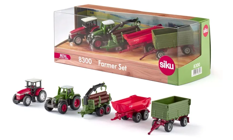 Coffret Farmer 5 véhicules SIKU