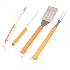 Coffret 3 accessoires pour cuisson barbecue/plancha