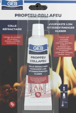 Colle mastic réfractaire Propfeu Collafeu tube 50ml GEB