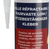 Colle mastic réfractaire Propfeu Collafeu 310ml GEB