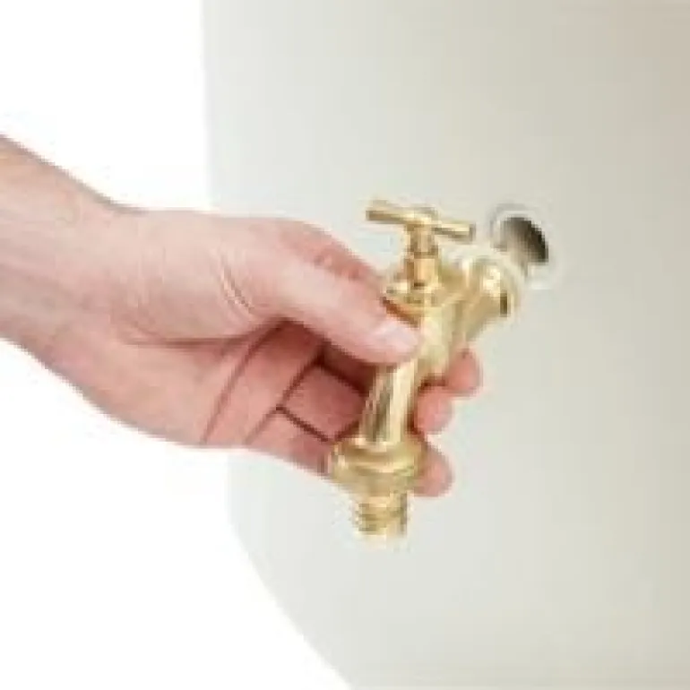 Collecteur 400 L Sable Robinet laiton eco GARANTIA