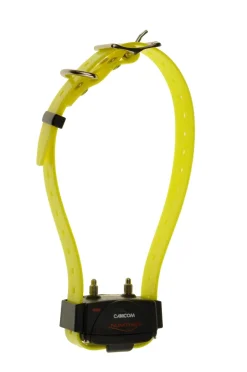 Collier de dressage avec stimulation Canicom jaune NUM'AXES