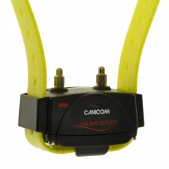 Collier de dressage avec stimulation Canicom jaune NUM'AXES
