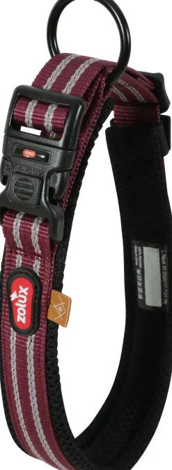Collier pour chien bivouak 45-55cm 20mm rouge ZOLUX