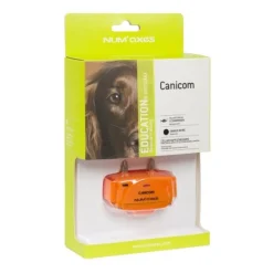 Collier Canicom avec plasturgie orange NUM'AXES