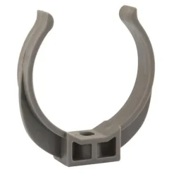 Collier de fixation lyre PVC évacuation Ø50