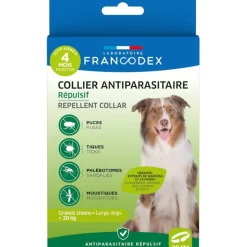 Collier insectifuge pour chien +de 20kg 72cm FRANCODEX
