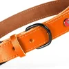 Collier pour chien cuir classique 14mm 19/24cm fauve ZOLUX