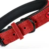 Collier pour chien cuir confort 16mm 29/36cm rouge ZOLUX