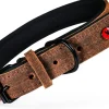 Collier pour chien cuir confort 25mm 38/48cm marron ZOLUX