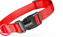 Collier pour chien nylon classique 20mm 31/48 cm rouge ZOLUX