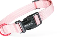 Collier pour chien nylon classique 15mm 26/39 cm rose ZOLUX