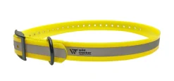 Collier pour chien X-PERT REFLECT jaune 2,5x0,25x25 cm