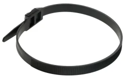 50 colliers 9x350mm noir