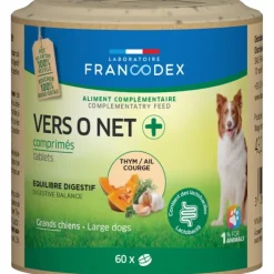 Complément alimentaire chien Stop parasit' duo 60 comprimés