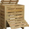 Composteur en bois KALE 80x50x100cm