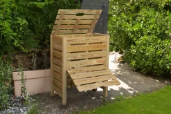 Composteur en bois KALE 80x50x100cm