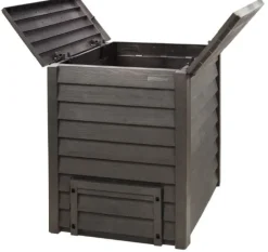 Composteur Thermo-Wood 400 L avec grille de fond GARANTIA