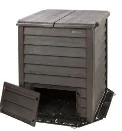 Composteur Thermo-Wood 400 L avec grille de fond GARANTIA