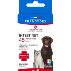 Comprimés Intestinet chien et chat (x45) FRANCODEX