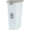 Container plastique hermétique pour stockage croquette 40L