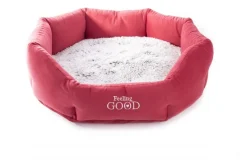 Corbeille pour chien Igloo confort rouge MARTIN SELLIER