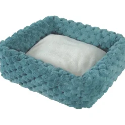 Corbeille Abelha carrée XL pour chat bleu ZOLUX