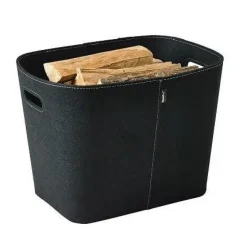 Corbeille Felt noire