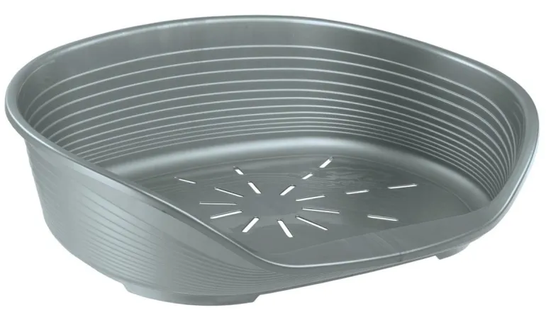 Corbeille pour chien/chat Siesta Deluxe argent FERPLAST