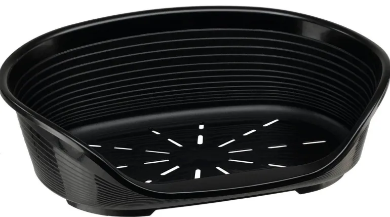 Corbeille pour chien/chat Siesta Deluxe noir FERPLAST