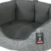 Corbeille ronde pour chien Club Naya gris ZOLUX