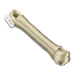 Corde à linge à tendeur, armature acier METALTEX