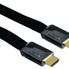 Cordon HDMI FPE mâle/mâle plat - 5m