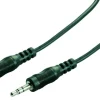 Cordon audio FPE jack 3.5mm mâle/mâle - 2.5m