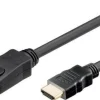 Cordon audio/vidéo FPE display port mâle vers HDMI mâle - 1m