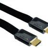 Cordon HDMI FPE mâle/mâle plat - 2m