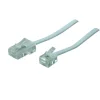 Cordon RJ45/RJ11 FPE mâle/mâle - 3m