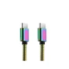 Cordon USB-C / USB-C ressort - 2m
