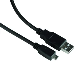 Cordon USB FPE micro USB mâle / USB A mâle - 1.8m