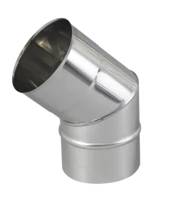 Coude BR45° 2 parties inox 304 Ø150mm