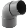 Coude PVC évacuation 67° mâle/femelle Ø63