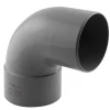 Coude PVC évacuation 87° mâle/femelle Ø80