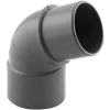 Coude PVC évacuation 67° mâle/femelle Ø40
