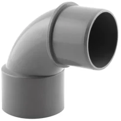 Coude PVC évacuation 87° mâle/femelle Ø40
