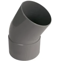 Coude PVC évacuation 30° mâle/femelle Ø100