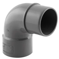 Coude PVC évacuation 87° mâle/femelle Ø50