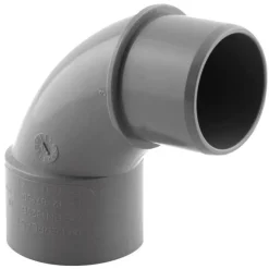 Coude PVC évacuation 87° mâle/femelle Ø32