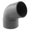 Coude PVC évacuation 67° mâle/femelle Ø80