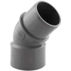 Coude PVC évacuation 45° mâle/femelle Ø32